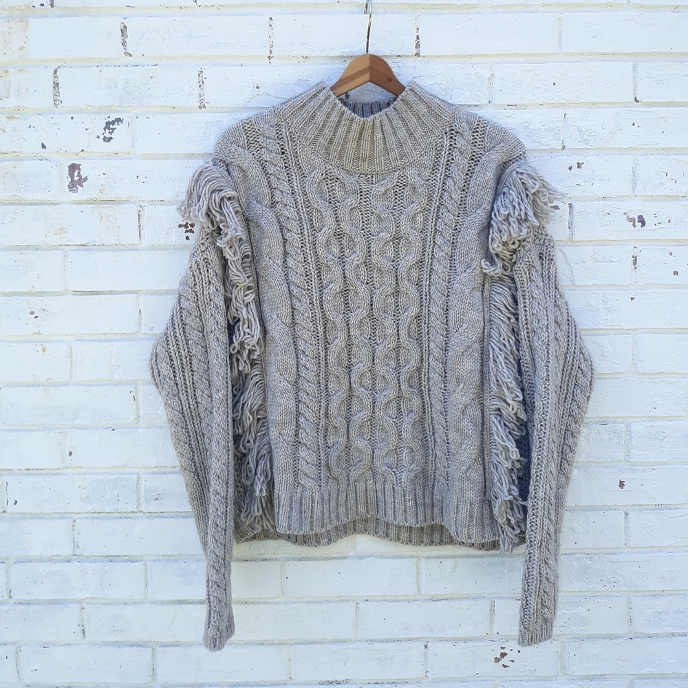 Universal Thread Fringe Sweater Pullover - image 2